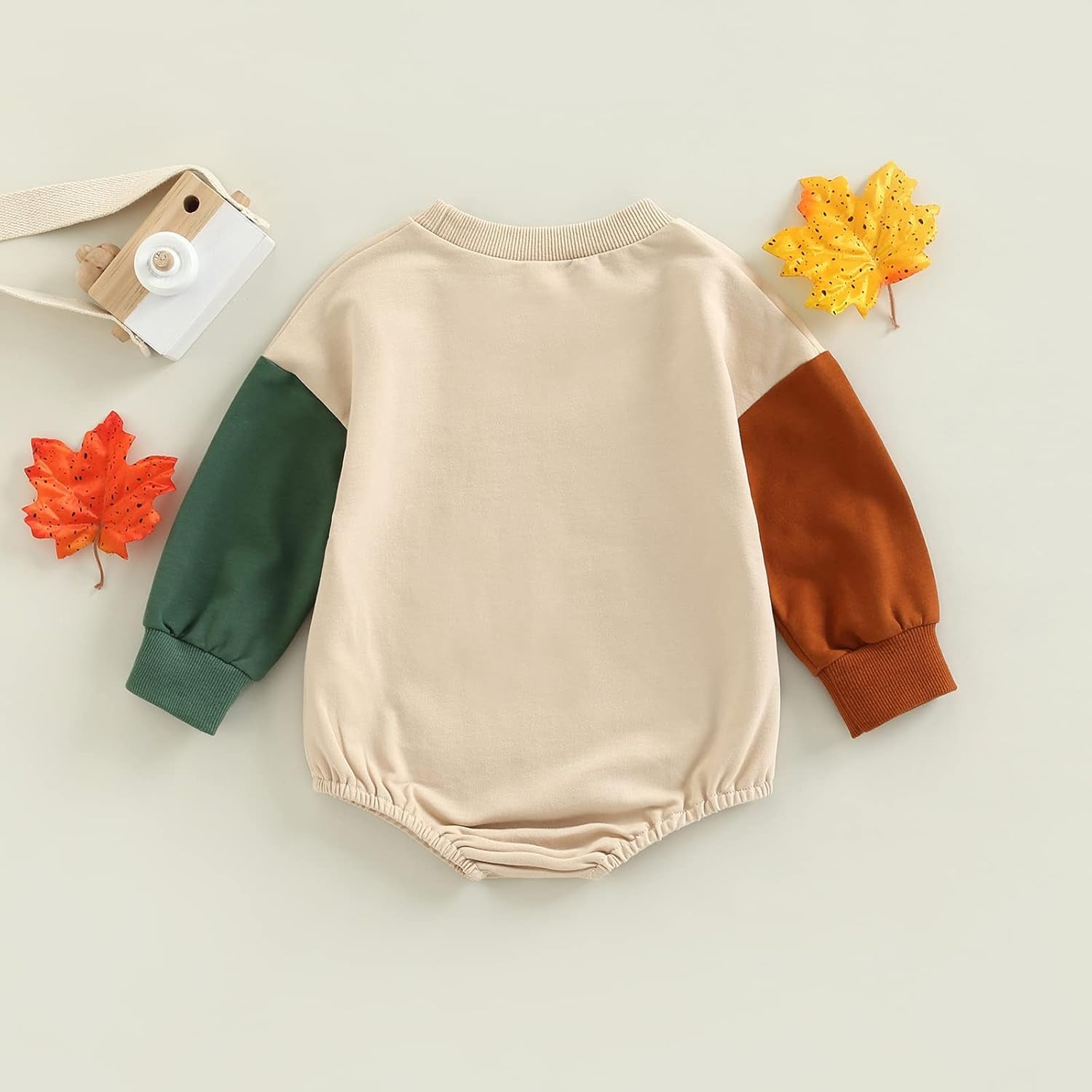 Newborn Baby Boy Girl Bubble Romper Funny Letter Long Sleeve Oversized Sweater Tops Fall Winter Clothes