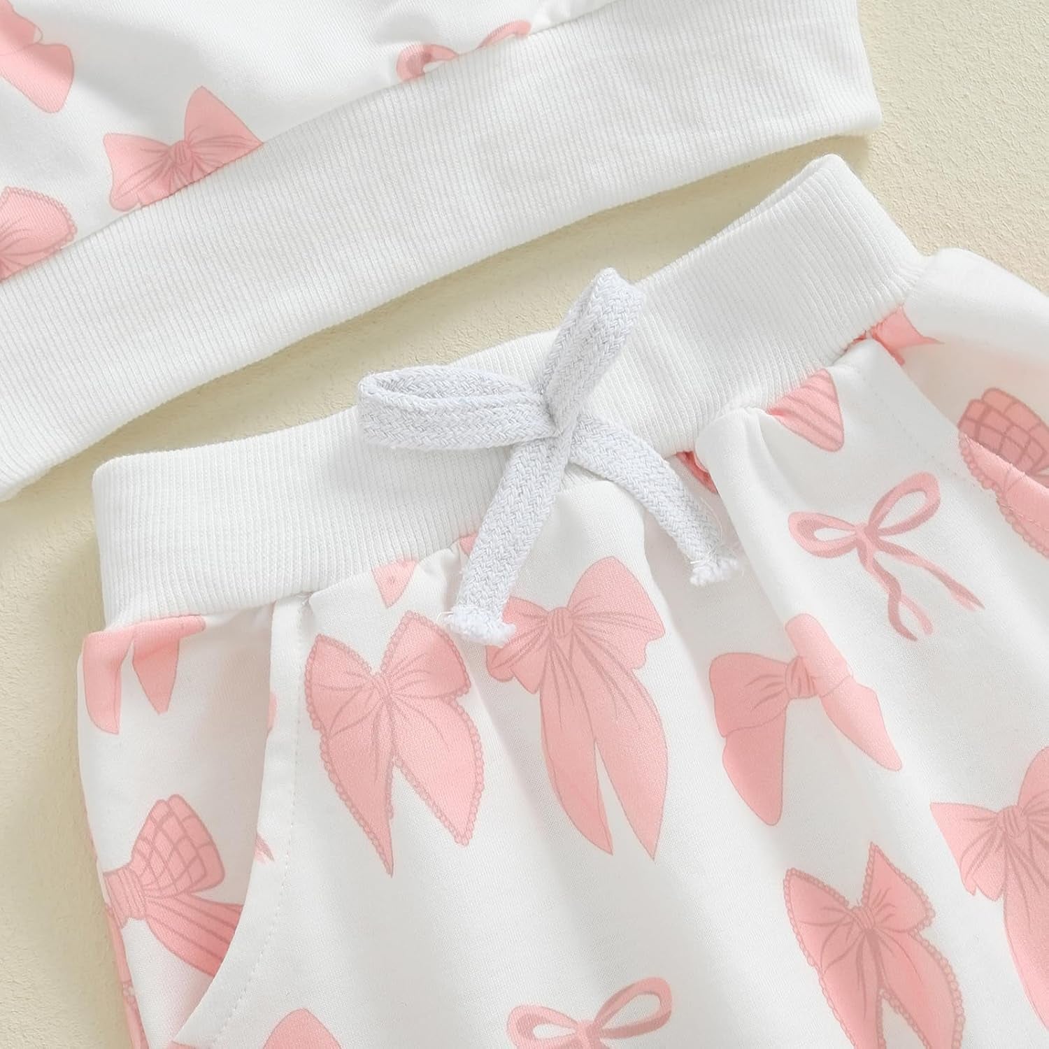 Baby Girl Fall Winter Outfits Toddler Clothes Long Sleeve Floral Graphic Crewneck Sweatshirt + Joggers Pants Set