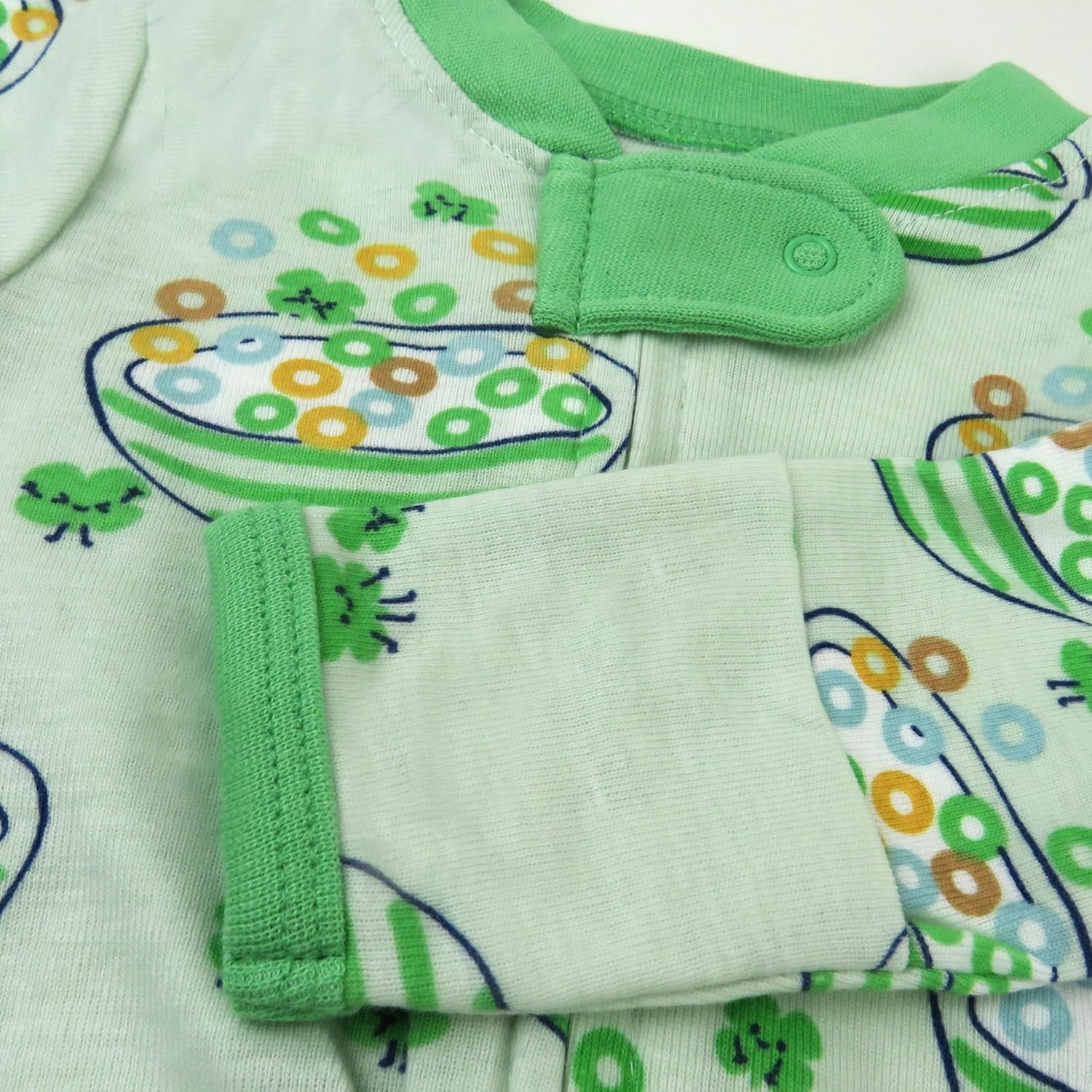 Baby Celebration Sleep & Play Footed One-Piece Pajama Sleeper 100% Organic Cotton