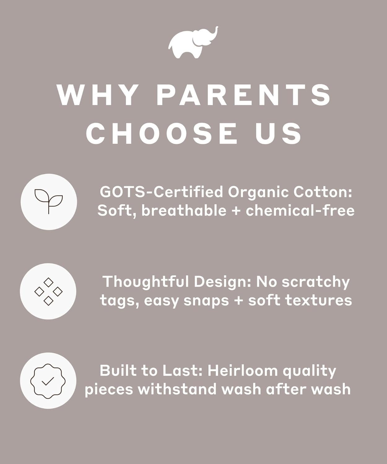 Baby Organic Kimono Tie One-Piece