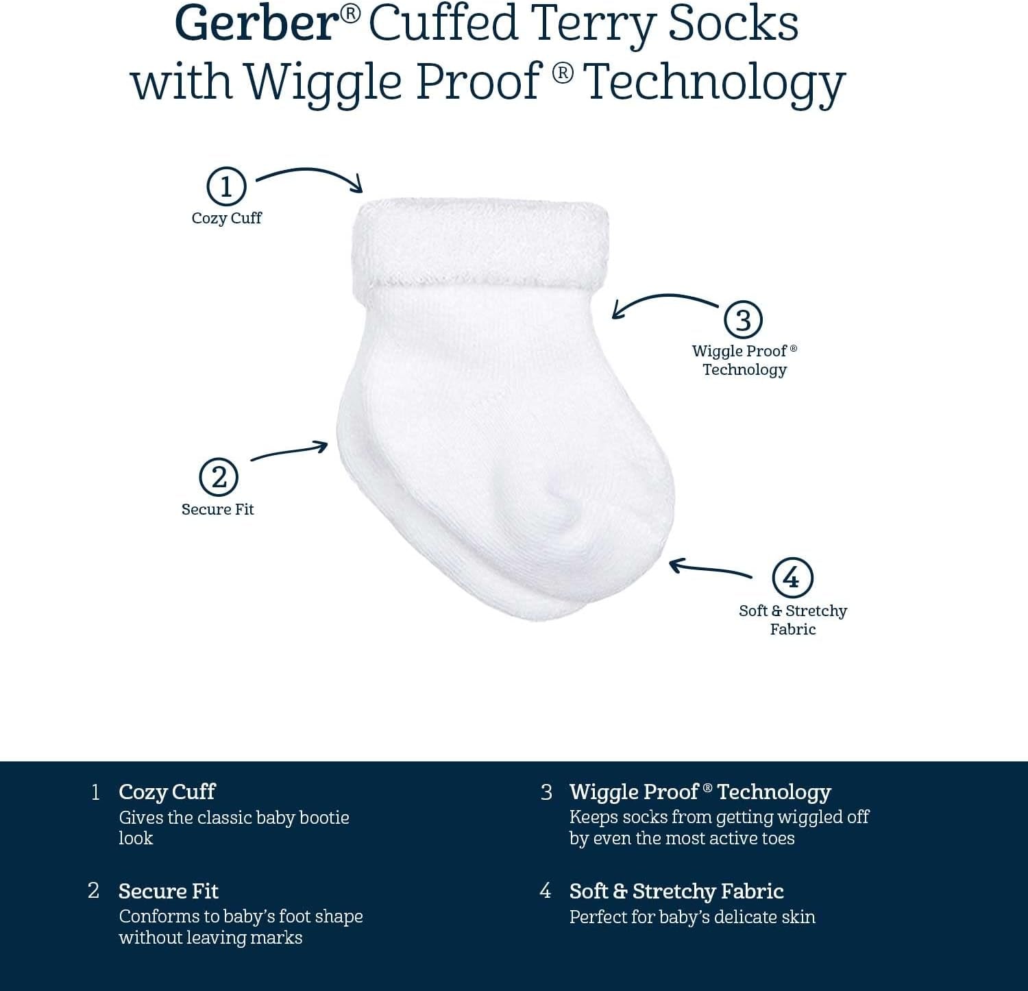 Baby 12-Pair Sock Bundle