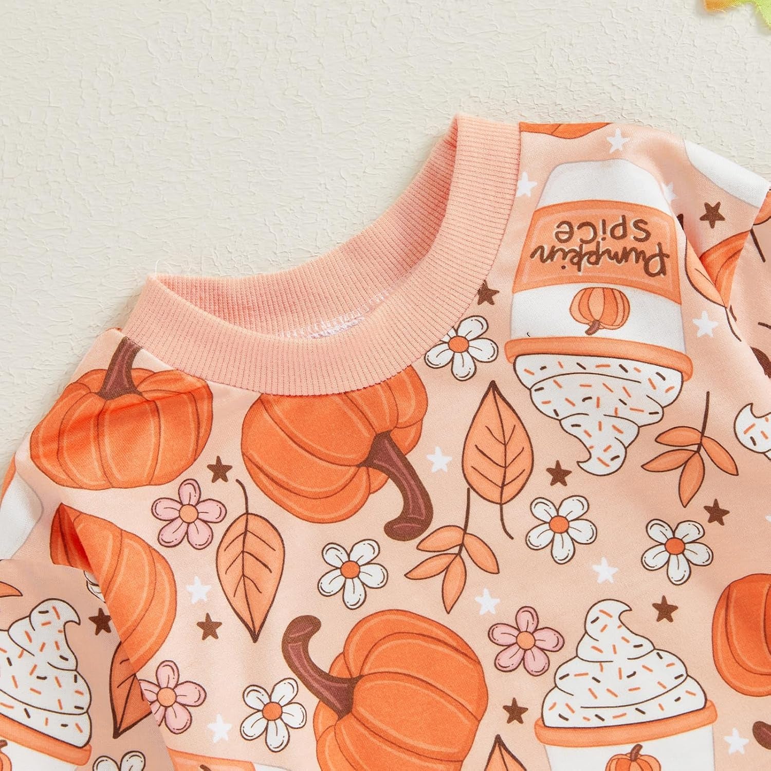 Newborn Baby Boy Girl Fall Winter Clothes Long Sleeve Bubble Sweatshirt Romper Cute Infant One Piece Outfit