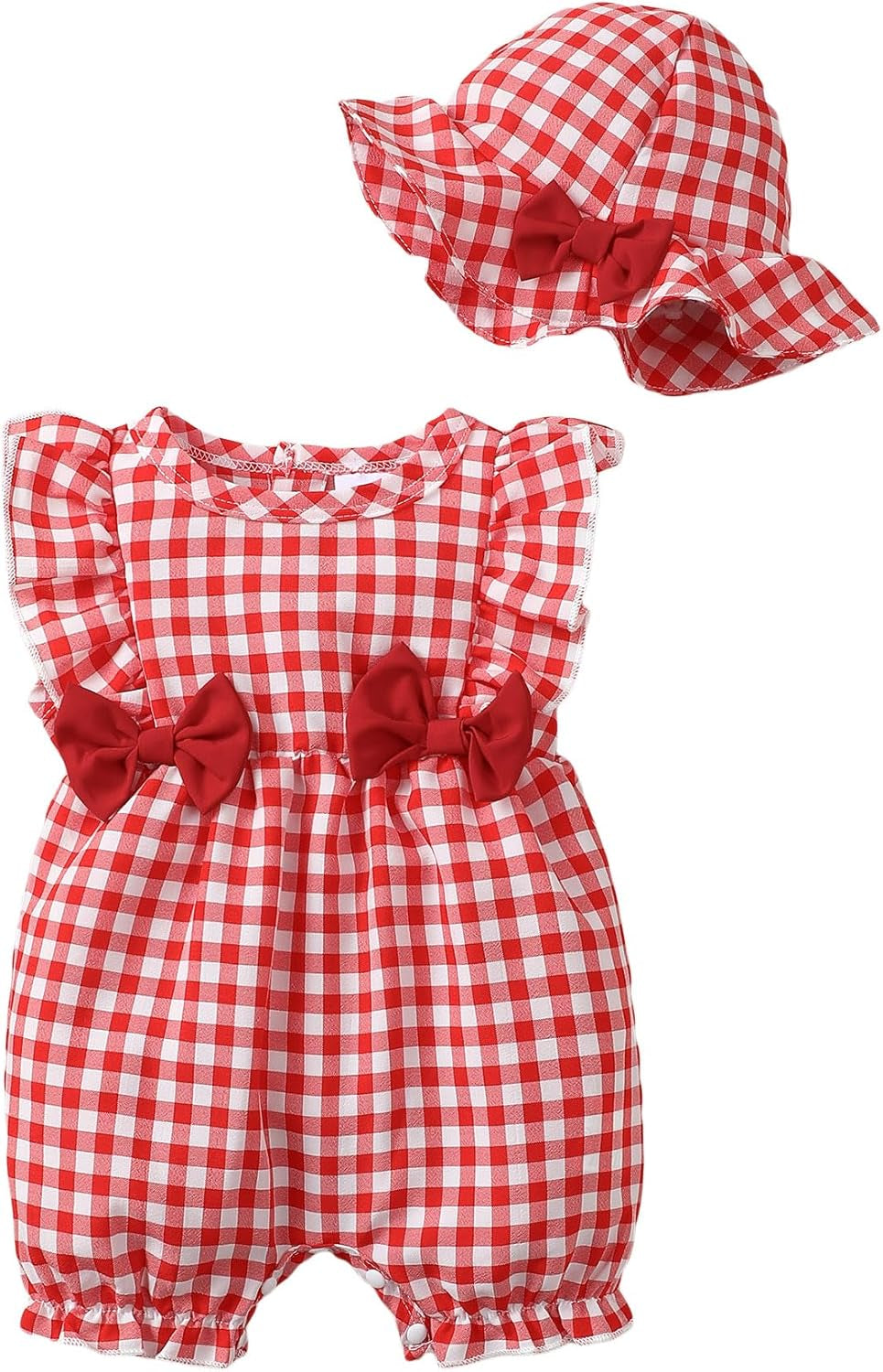 Newborn Baby Girl Clothes Baby Girl One Piece Romper Fall Winter Long Sleeve with Hat Sets Cute Infant Outfits