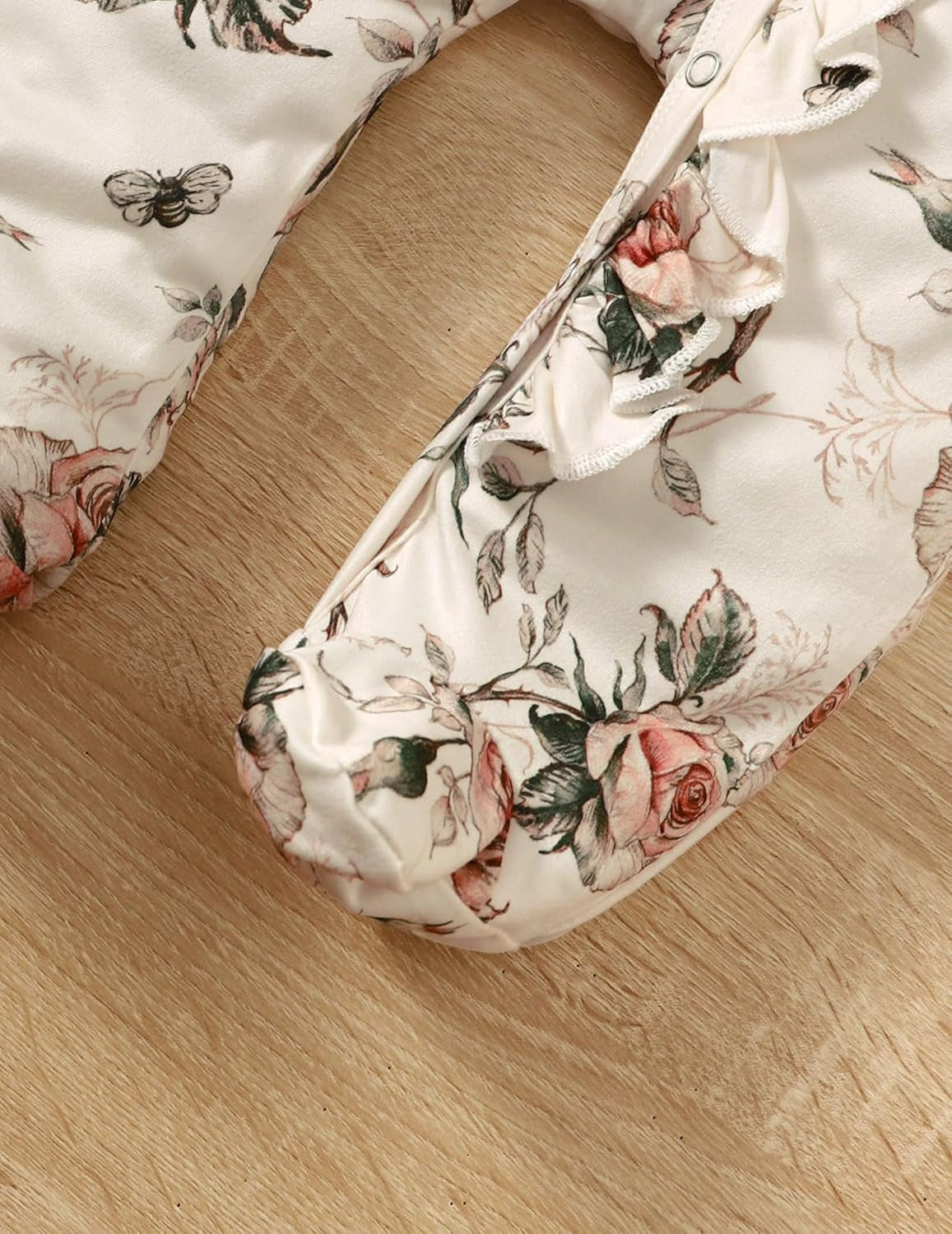 Newborn Baby Girl Clothes Ruffle Jumpsuit Romper Infant Coming Home Outfit for Baby Girl