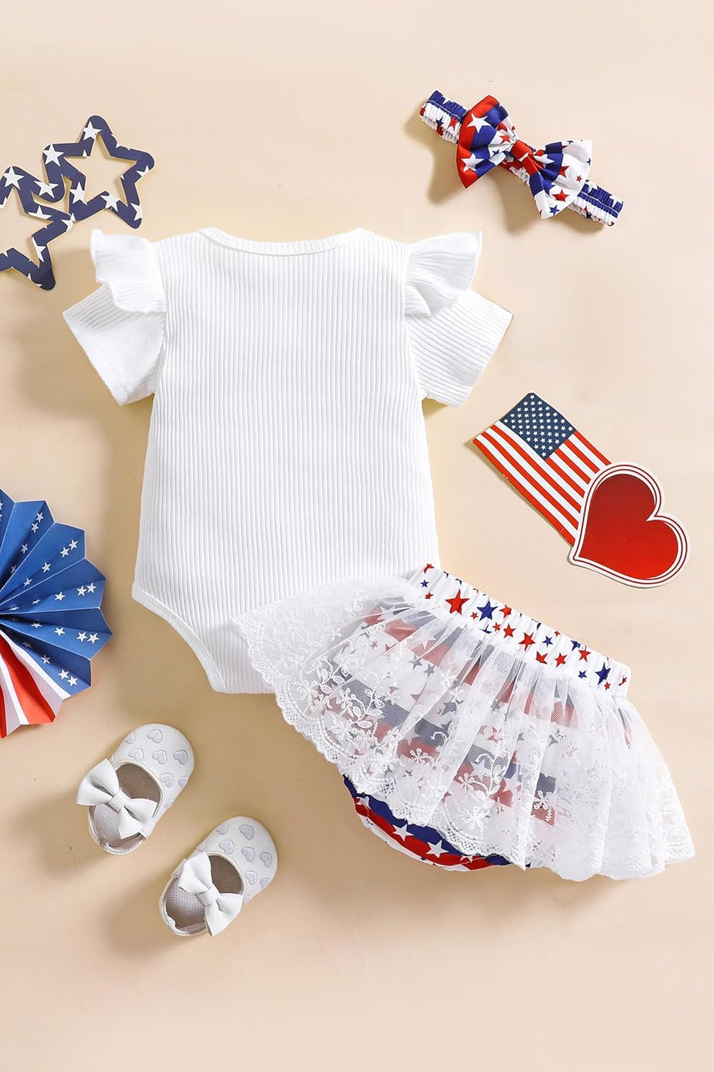 Cute Baby Girl Clothes Newborn Girls Outfits Infant Romper with Short Tutu Skirt + Headband Baby Girl'S Clothing
