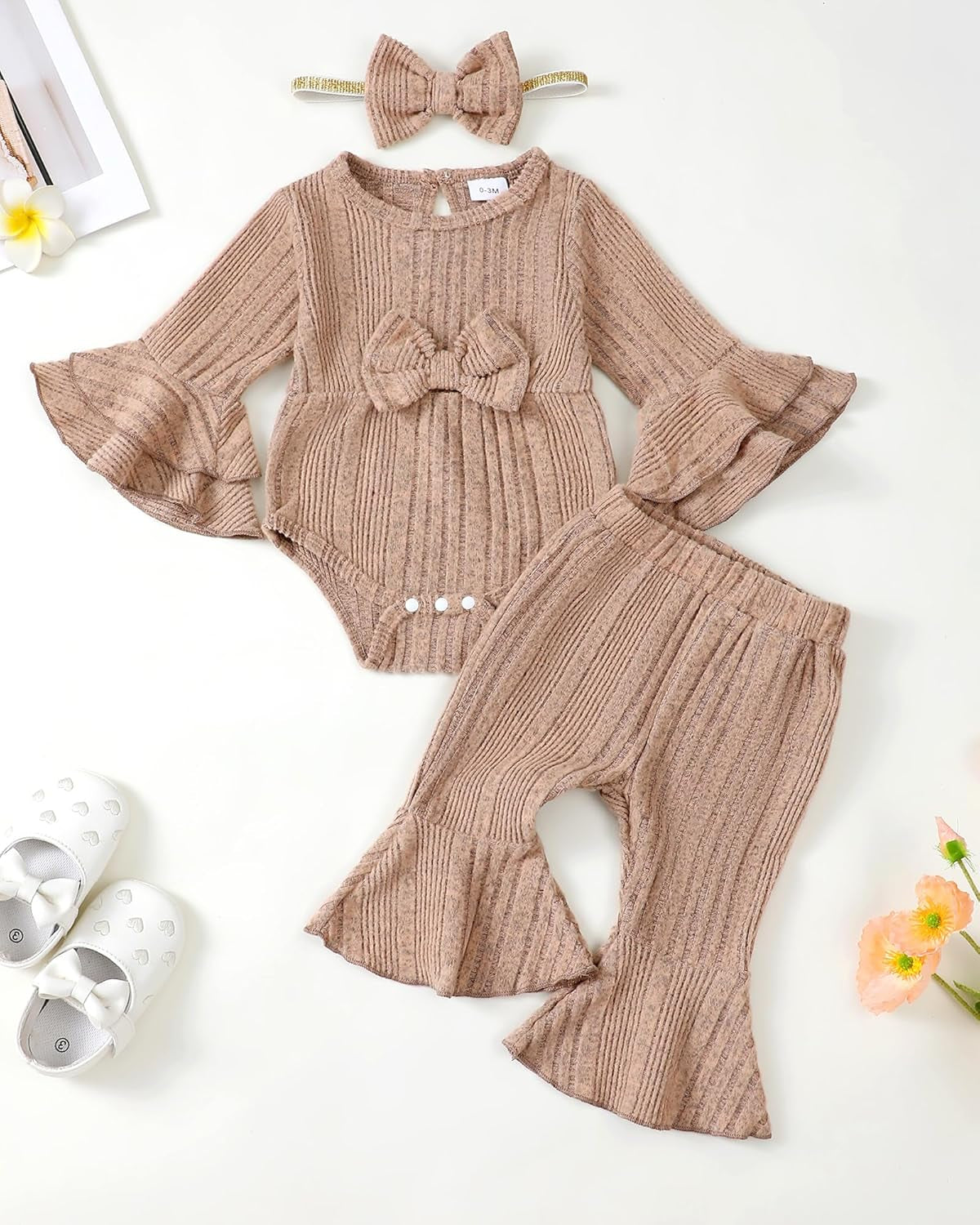 Baby Girl Clothes Infant Newborn Outfits Romper 0-18 Month Toddler Girls’ Clothing Pant Set