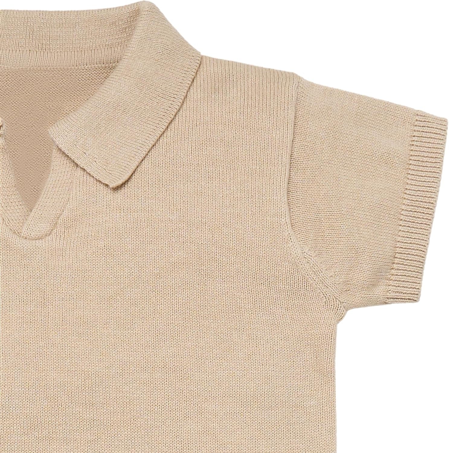 Baby Boys 2-Piece Johnny Collar Sweater and Short Set