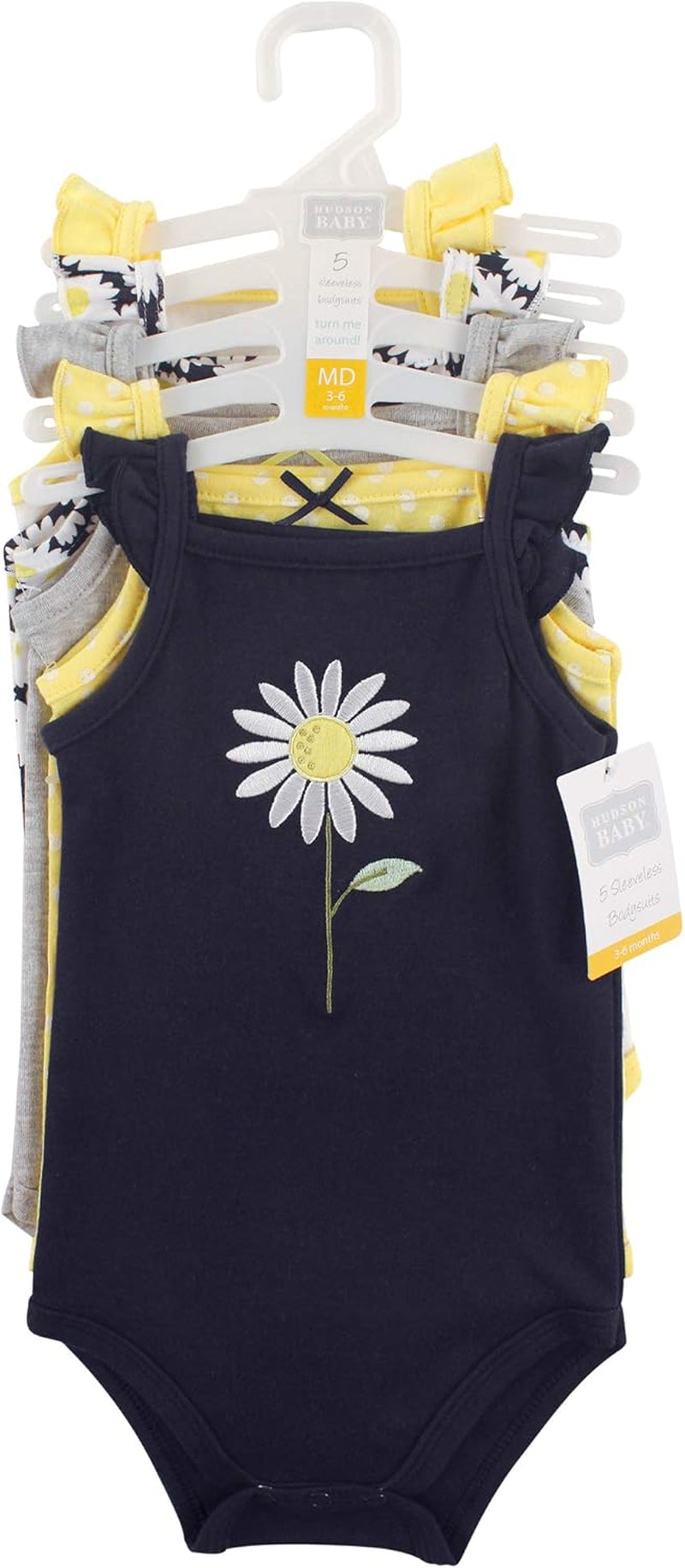 Unisex Baby Cotton Sleeveless Bodysuits