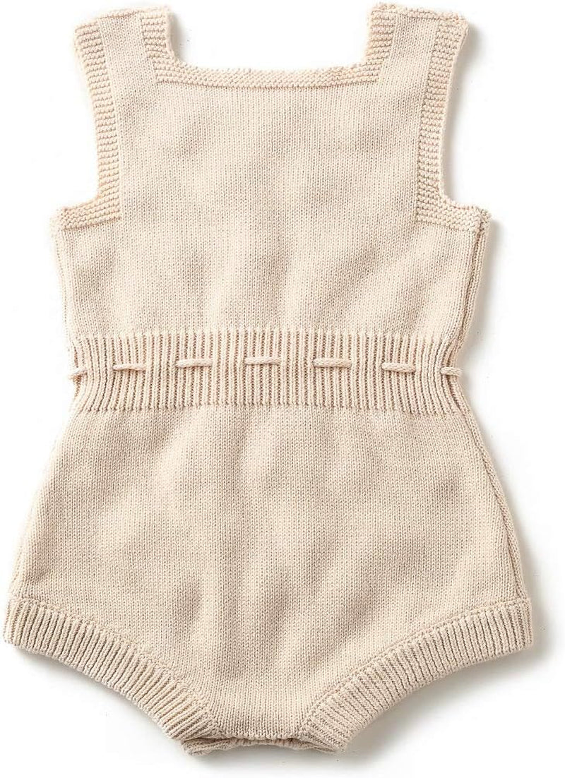 Baby Girl Kint Romper Fall Sleeveless Pompoms Rompers Newborn Little Girl Overall Jumpsuit Outfits