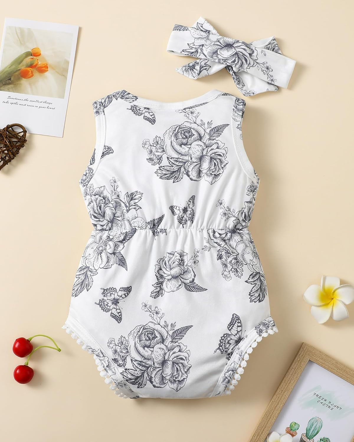 Baby Girl Clothes Newborn Girl Clothes Summer Infant Baby Girl Outfits Romper Headband Clothing Sets
