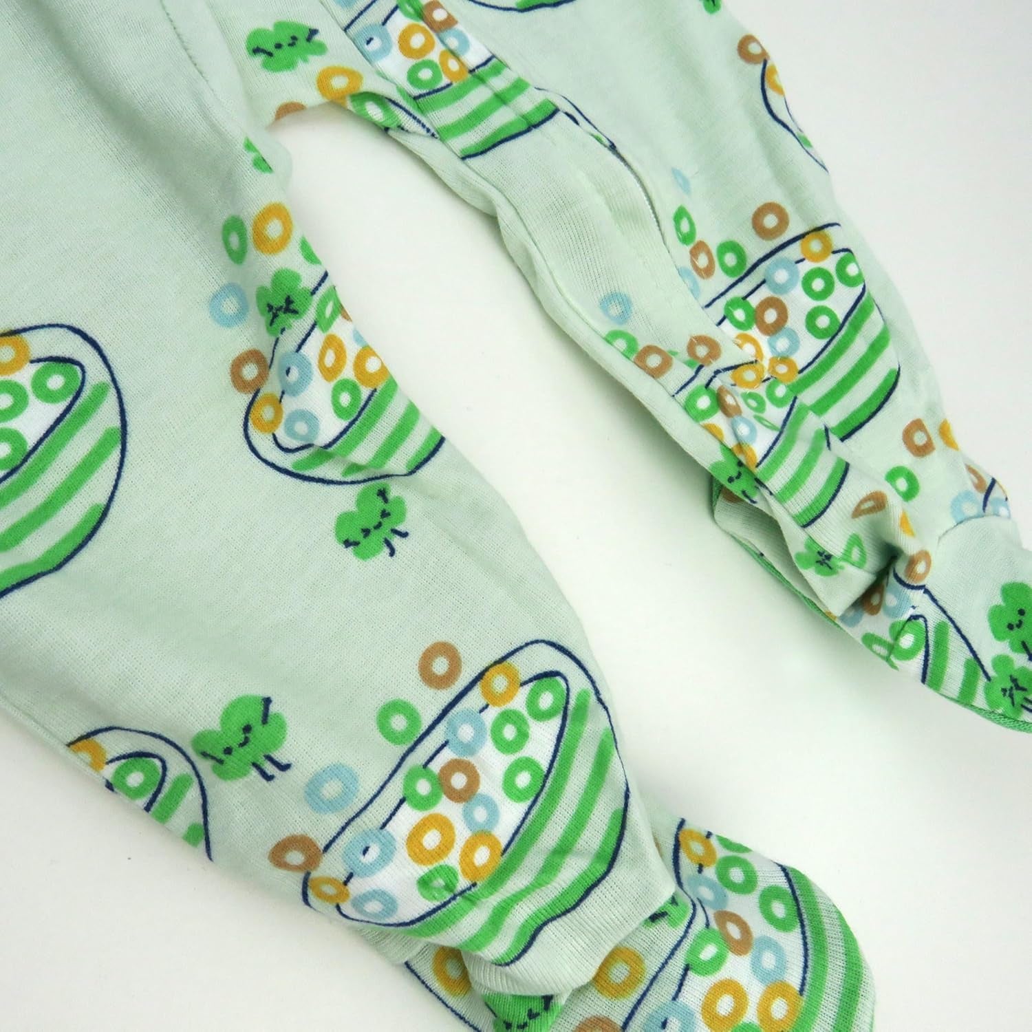 Baby Celebration Sleep & Play Footed One-Piece Pajama Sleeper 100% Organic Cotton