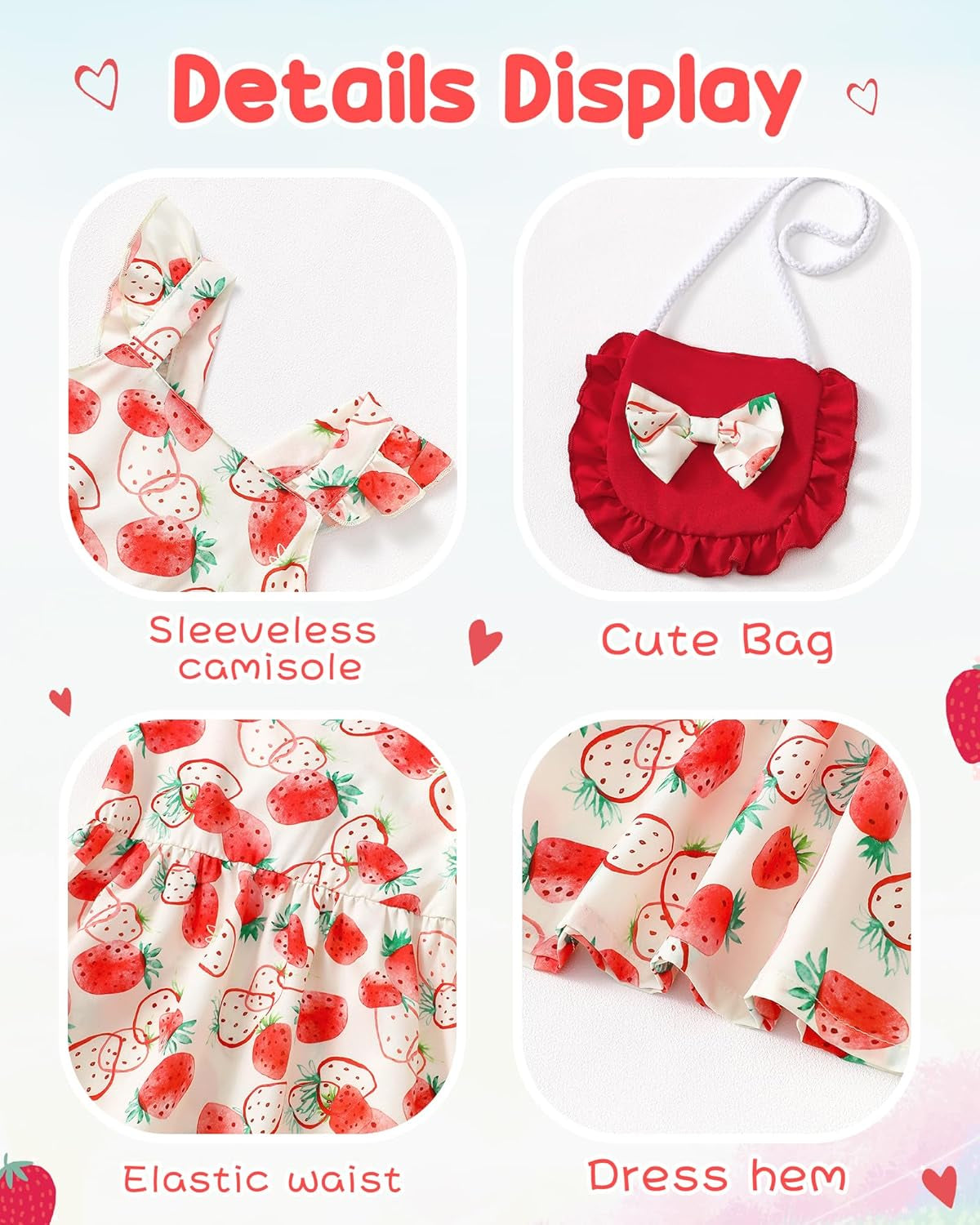 Baby Girl Clothes Newborn Dress Summer Toddler Girls' Clothing Casual Sundress with Cute Bag Infant Outfits