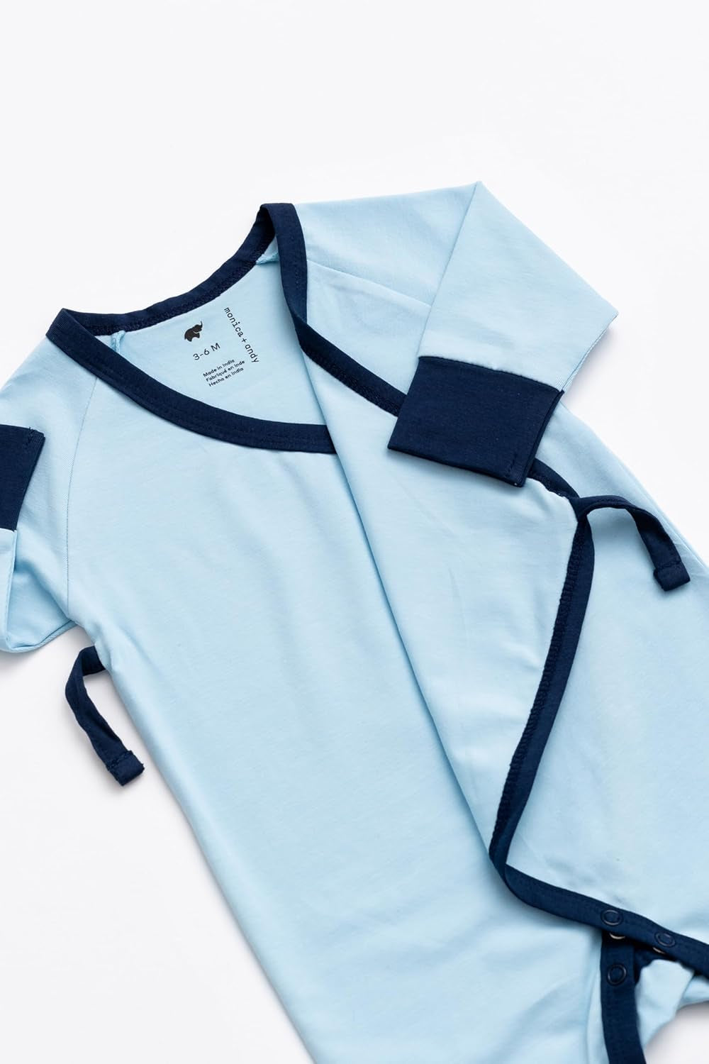 Baby Organic Kimono Tie One-Piece