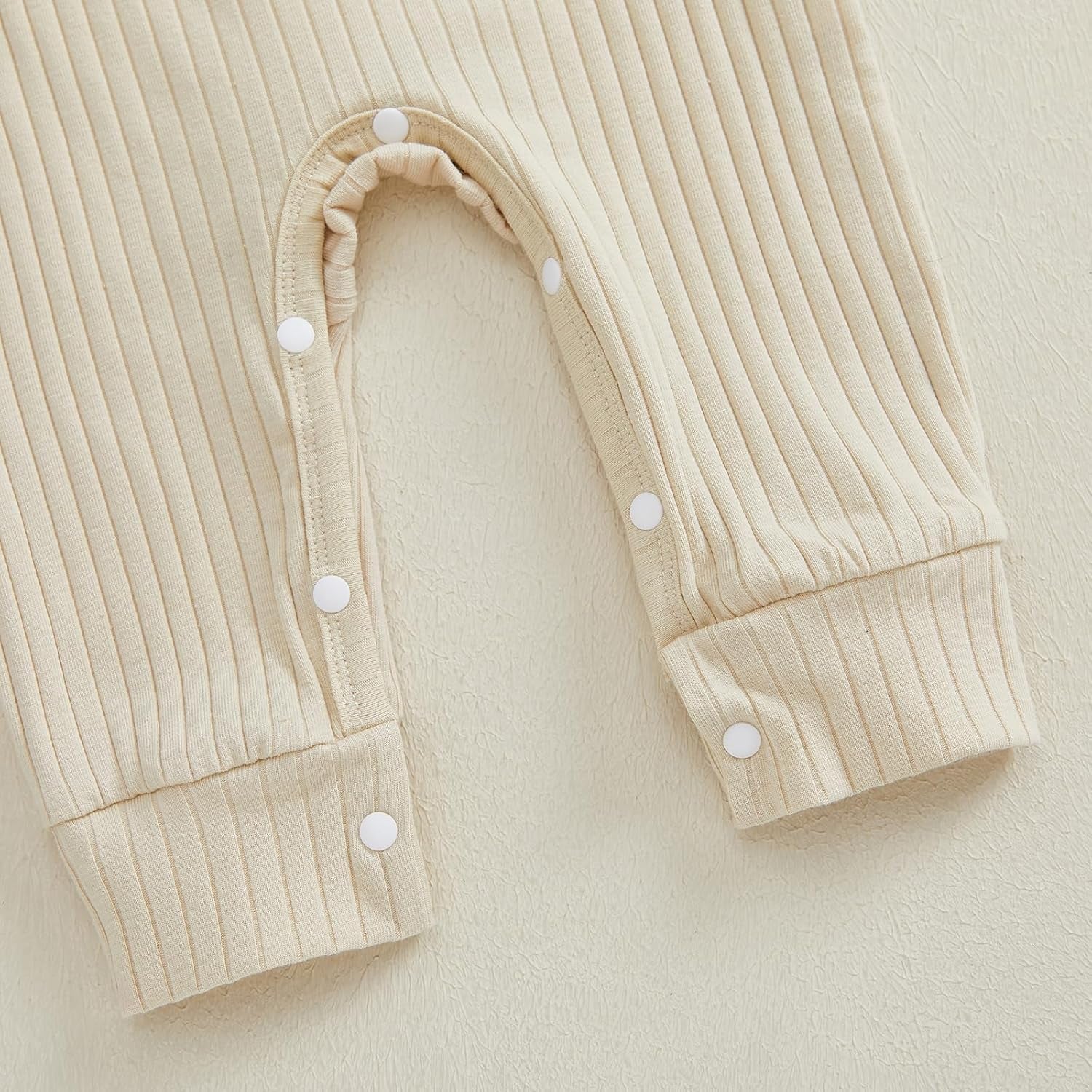 Newborn Baby Boys Girls Romper Long Sleeve Lil Bro Letter Print Solid Color Bodysuit Jumpsuit