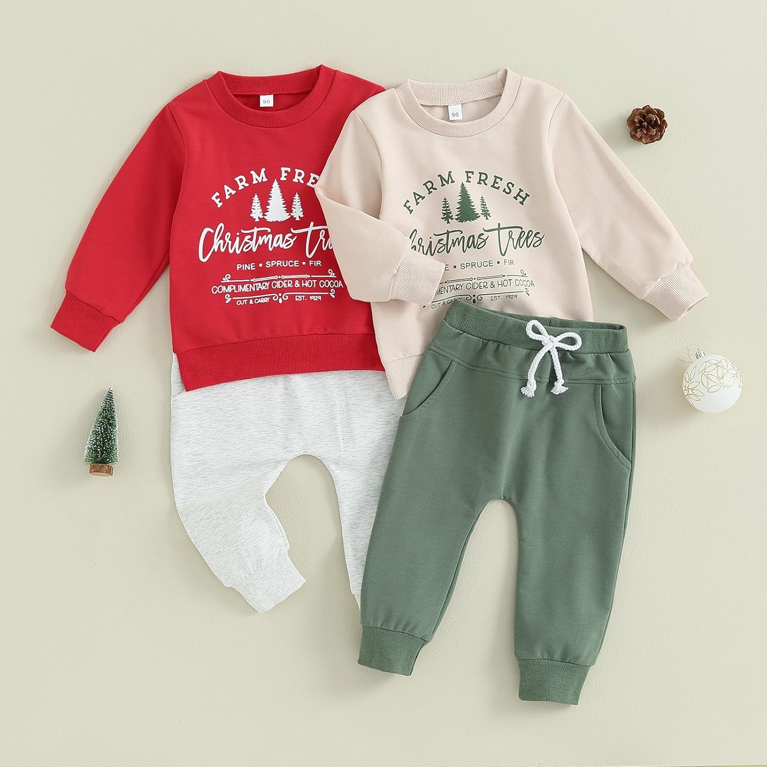 Infant Baby Boy Halloween Outfit Long Funny Pumpkin Shirts Pant Set Toddler Fall Clothes 6 12 18 24 Months 2T