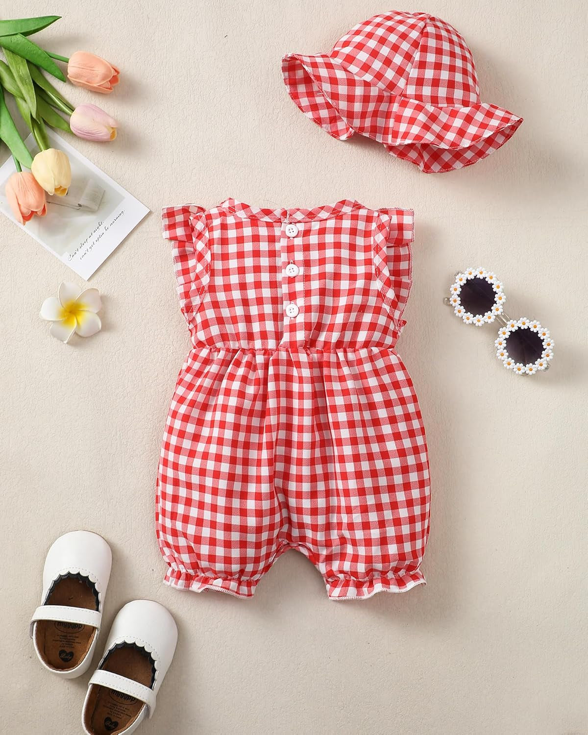 Newborn Baby Girl Clothes Baby Girl One Piece Romper Fall Winter Long Sleeve with Hat Sets Cute Infant Outfits