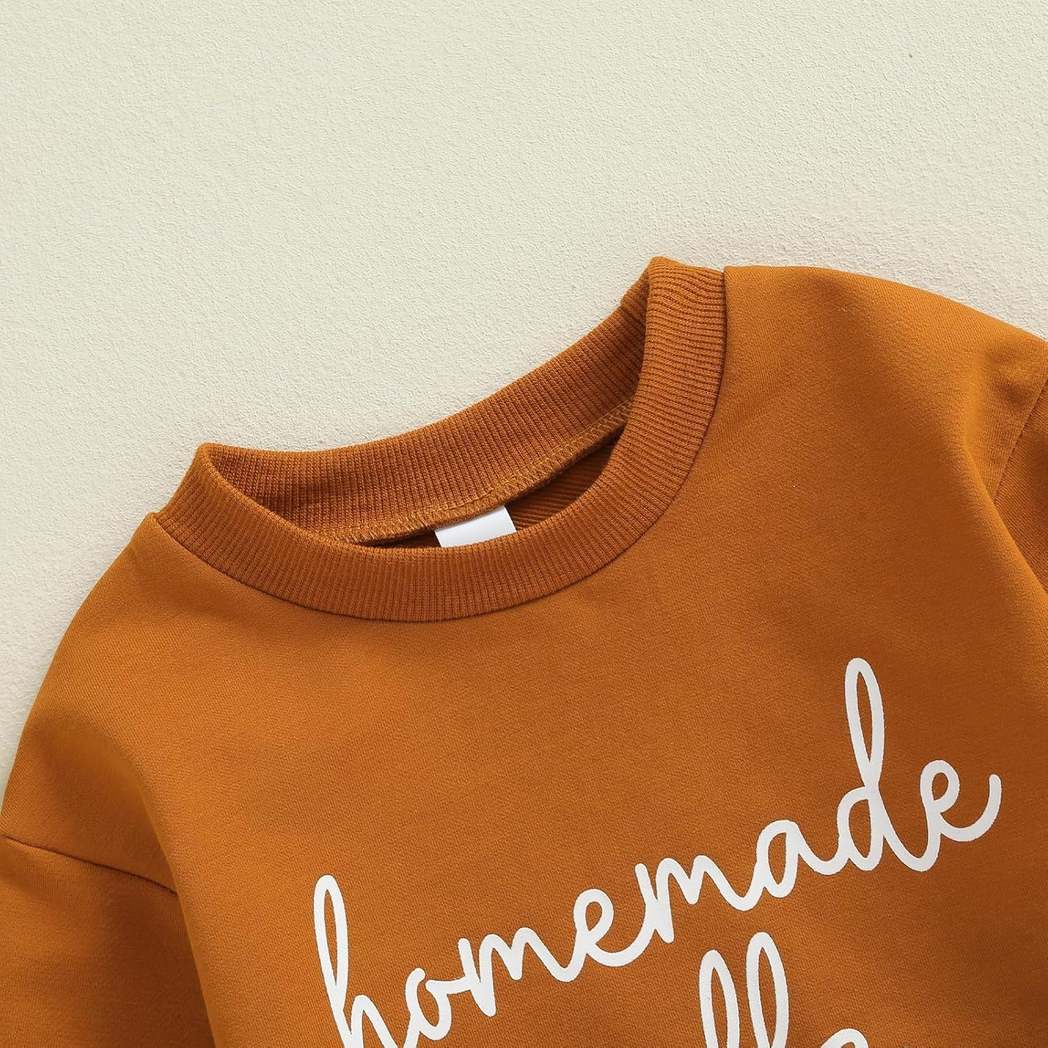 Infant Toddler Baby Boys Girls Thanksgiving Outfit Homemade Rolls Bubble Sweatshirt Romper Bodysuit Fall Clothes