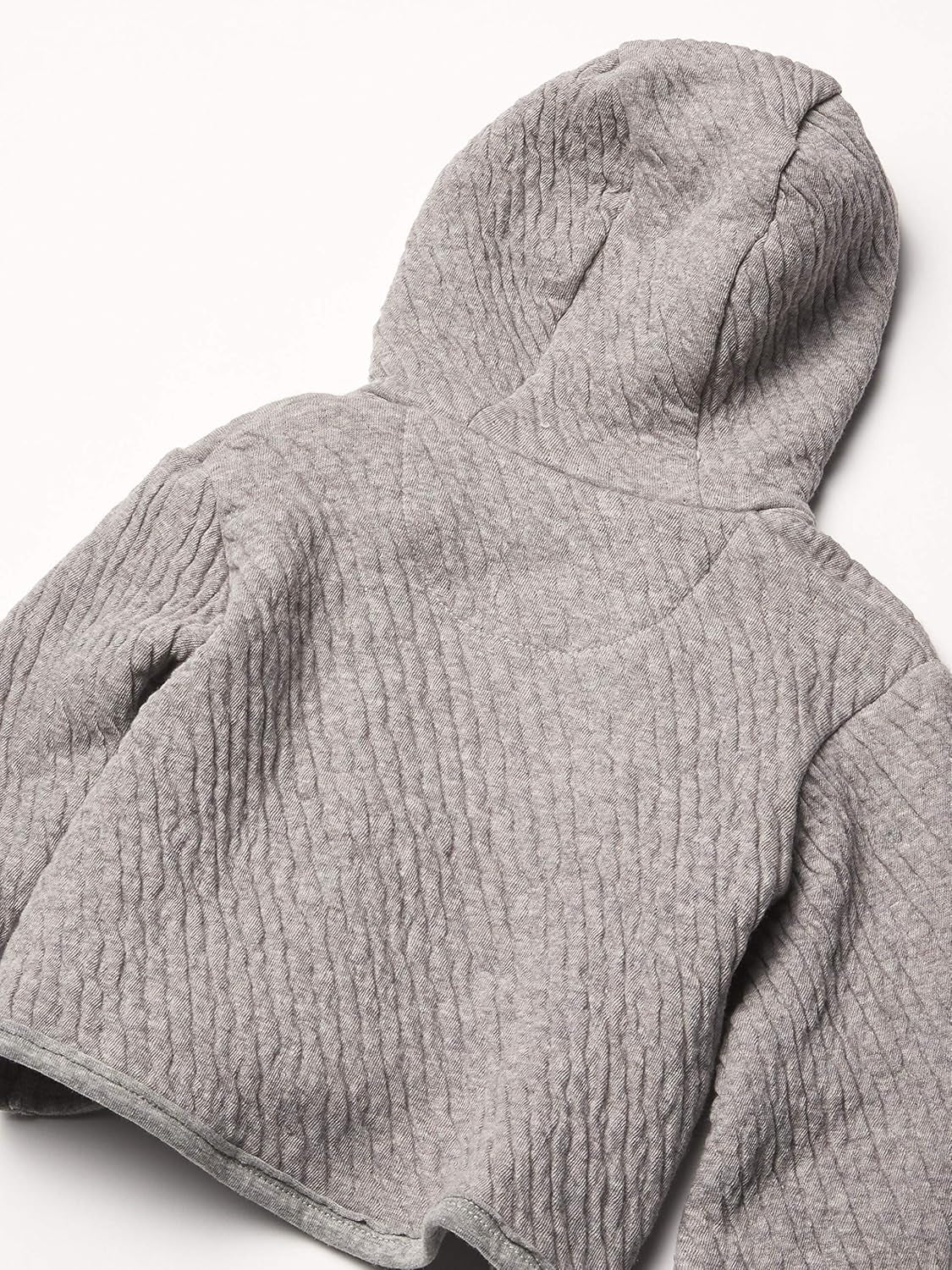 Matelasse Snap-Front Hoodie 100% Organic Cotton Infant Baby Boys, Girls