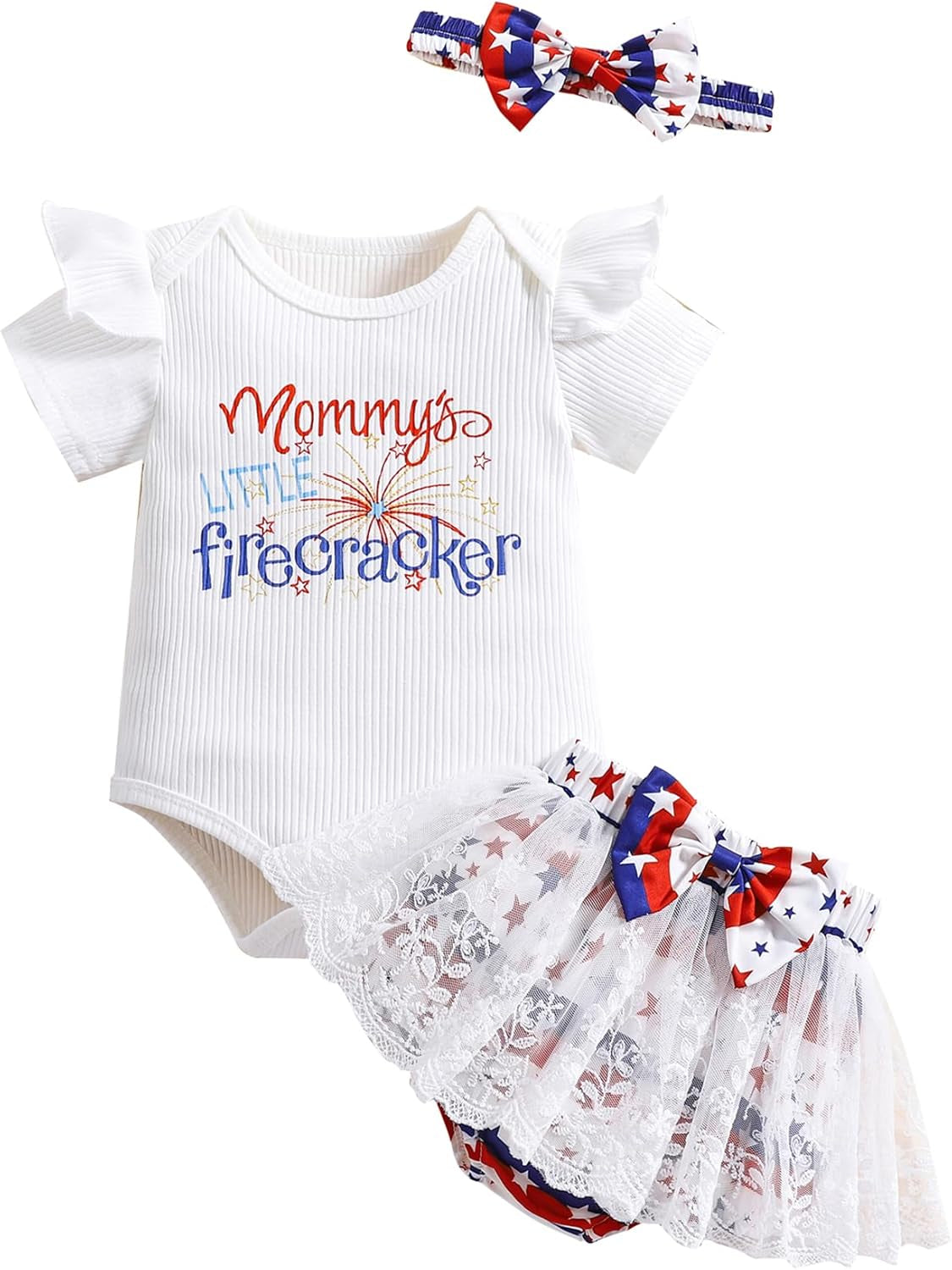 Cute Baby Girl Clothes Newborn Girls Outfits Infant Romper with Short Tutu Skirt + Headband Baby Girl'S Clothing