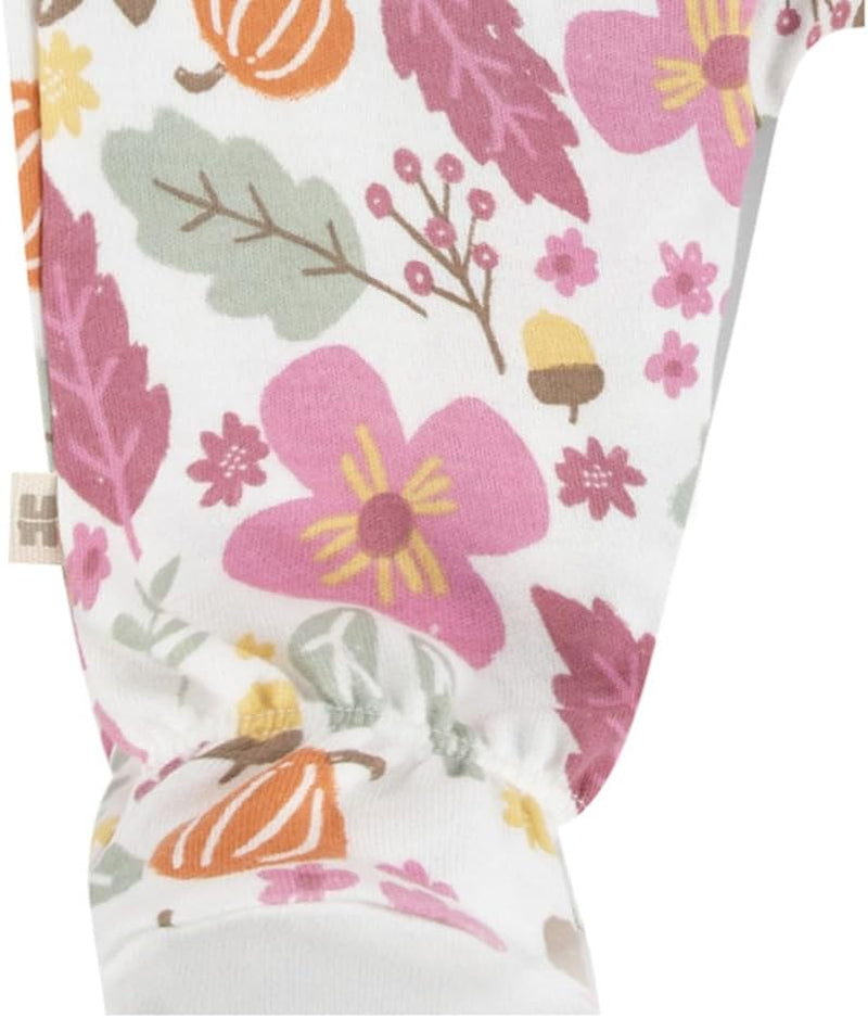 Baby-Girls Printed Footed Coverall