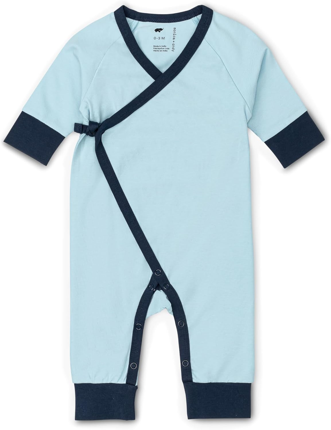 Baby Organic Kimono Tie One-Piece