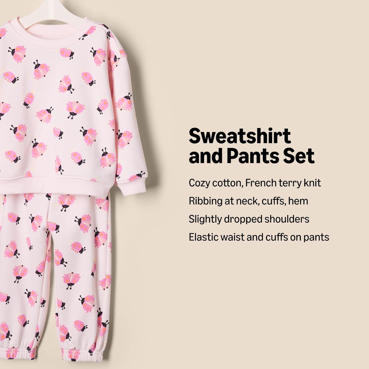X Sofia Grainge Unisex Toddlers and Babies' Sweatshirt & Sweatpant Set