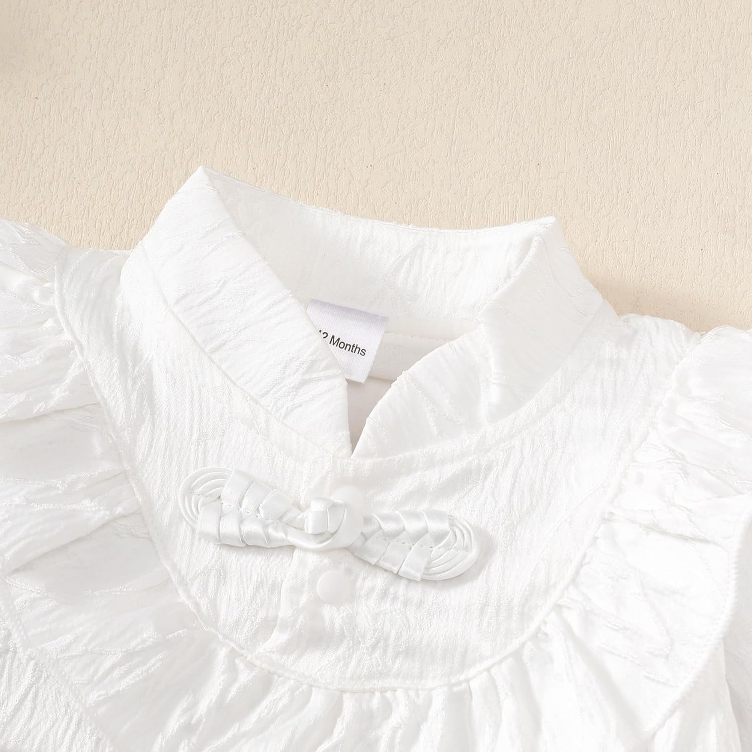 Newborn Baby Girl Romper Dress Tulle Long Sleeve Onsies Dress Fall Princess Wedding One-Piece Dresses