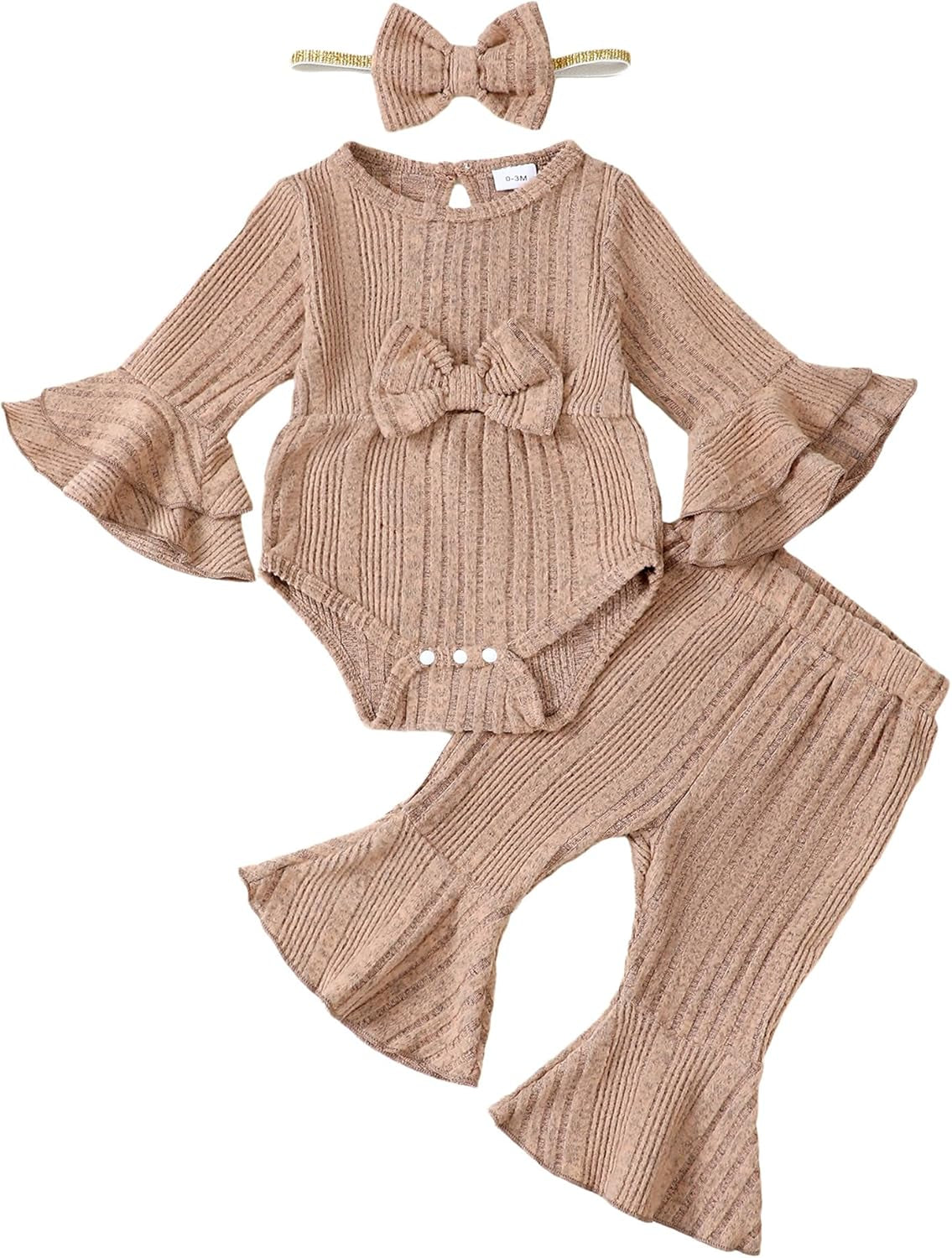 Baby Girl Clothes Infant Newborn Outfits Romper 0-18 Month Toddler Girls’ Clothing Pant Set