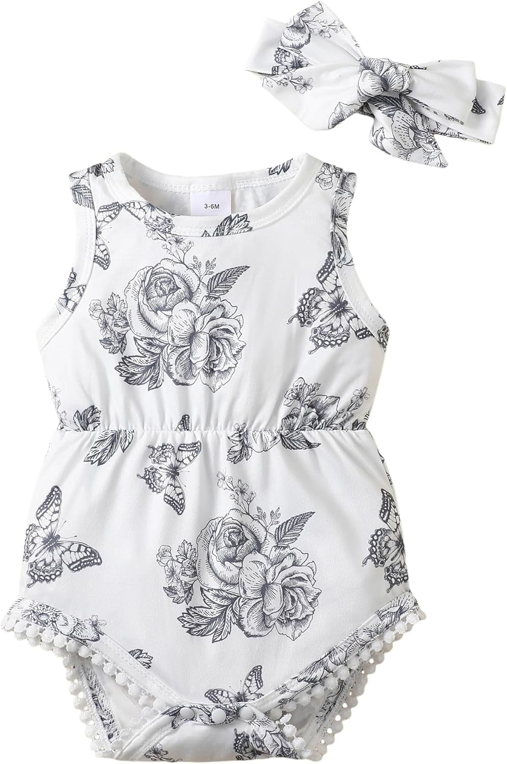 Baby Girl Clothes Newborn Girl Clothes Summer Infant Baby Girl Outfits Romper Headband Clothing Sets