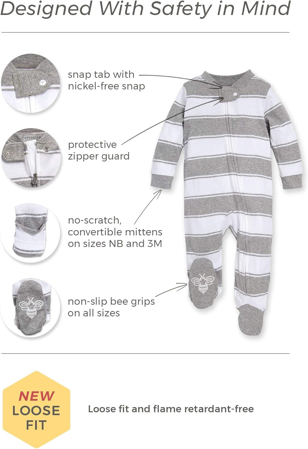 Baby Girl'S Pajamas Sleep and Play