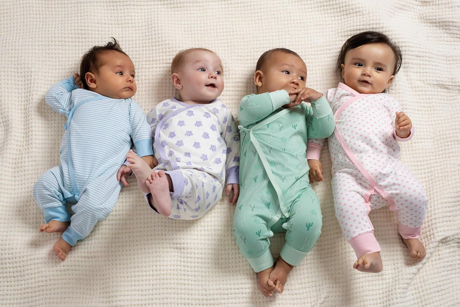 Baby Organic Kimono Tie One-Piece