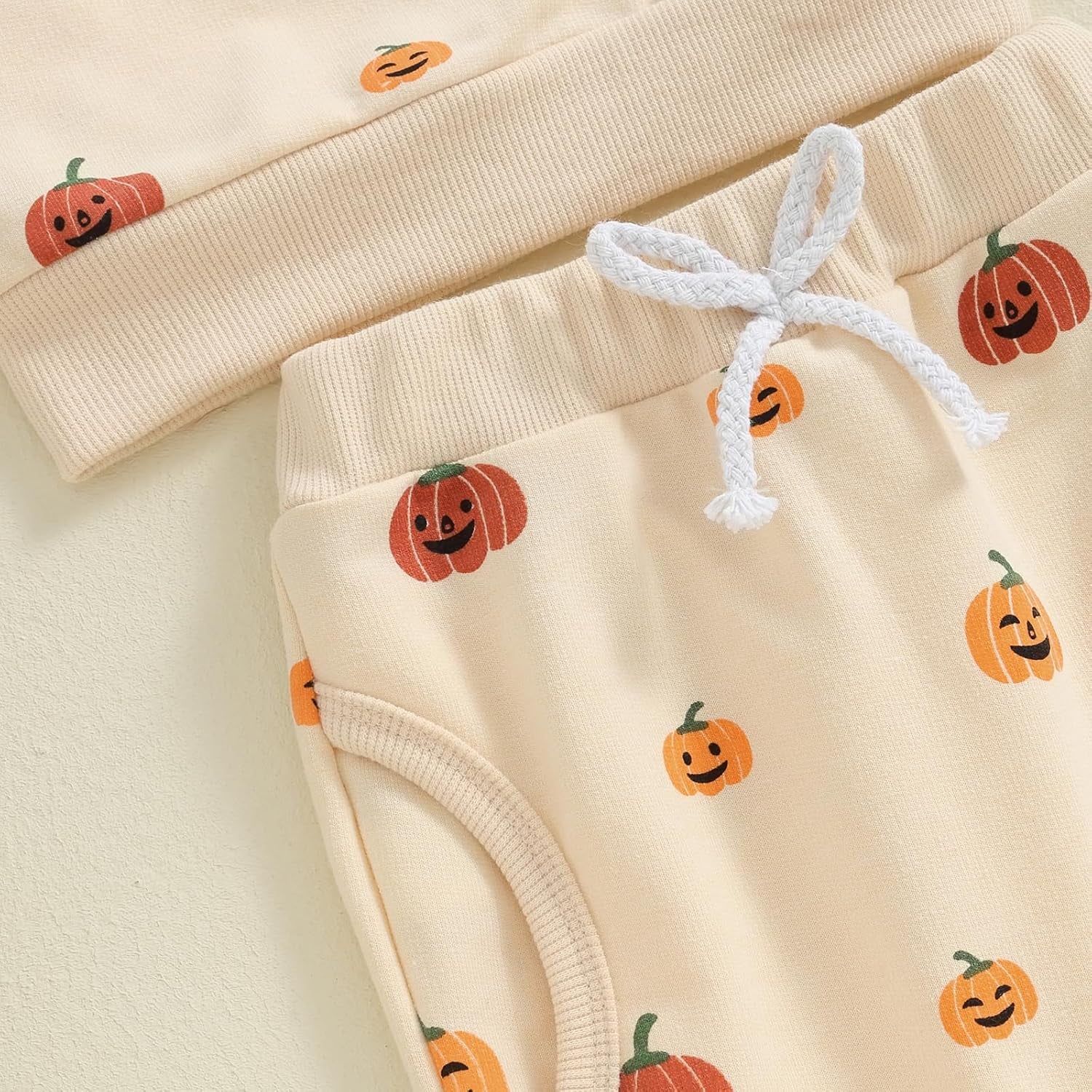 Baby Girl Halloween Outfits Toddler Pumpkin Outfit Ruffle Long Sleeve Sweatshirt Top Pant Sets Fall Clothes
