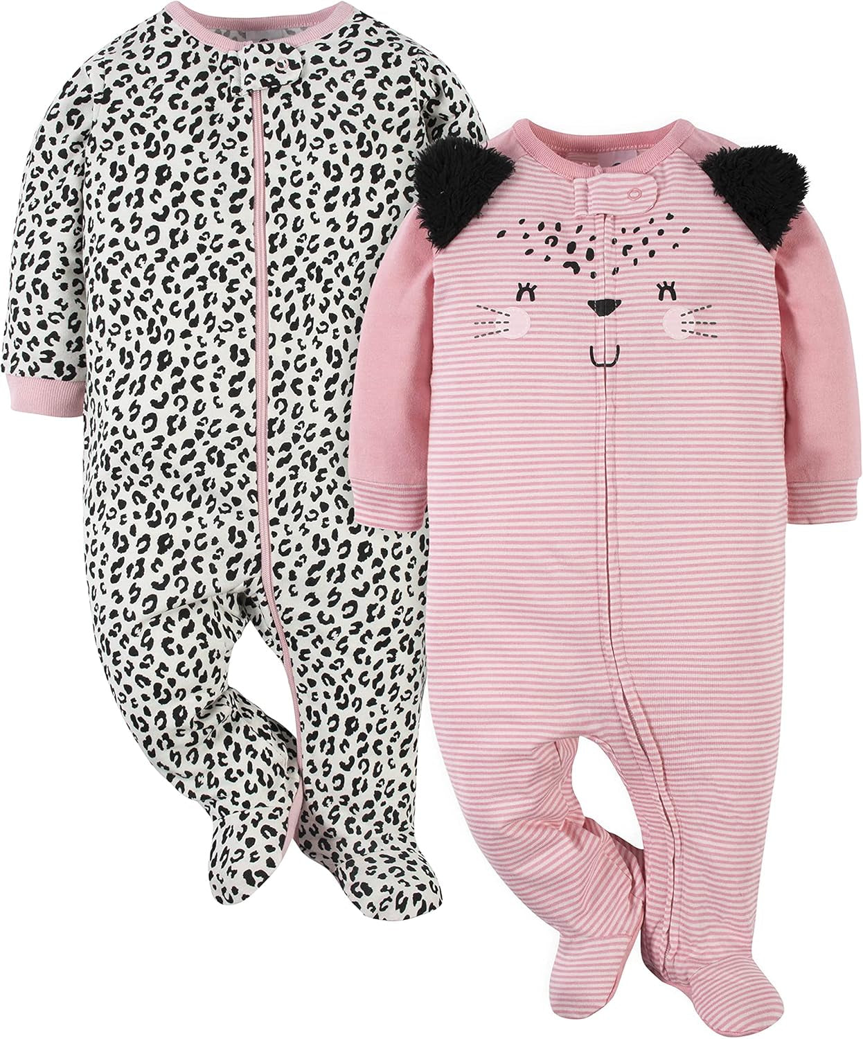Baby Girls' 2-Pack Sleep 'N Play
