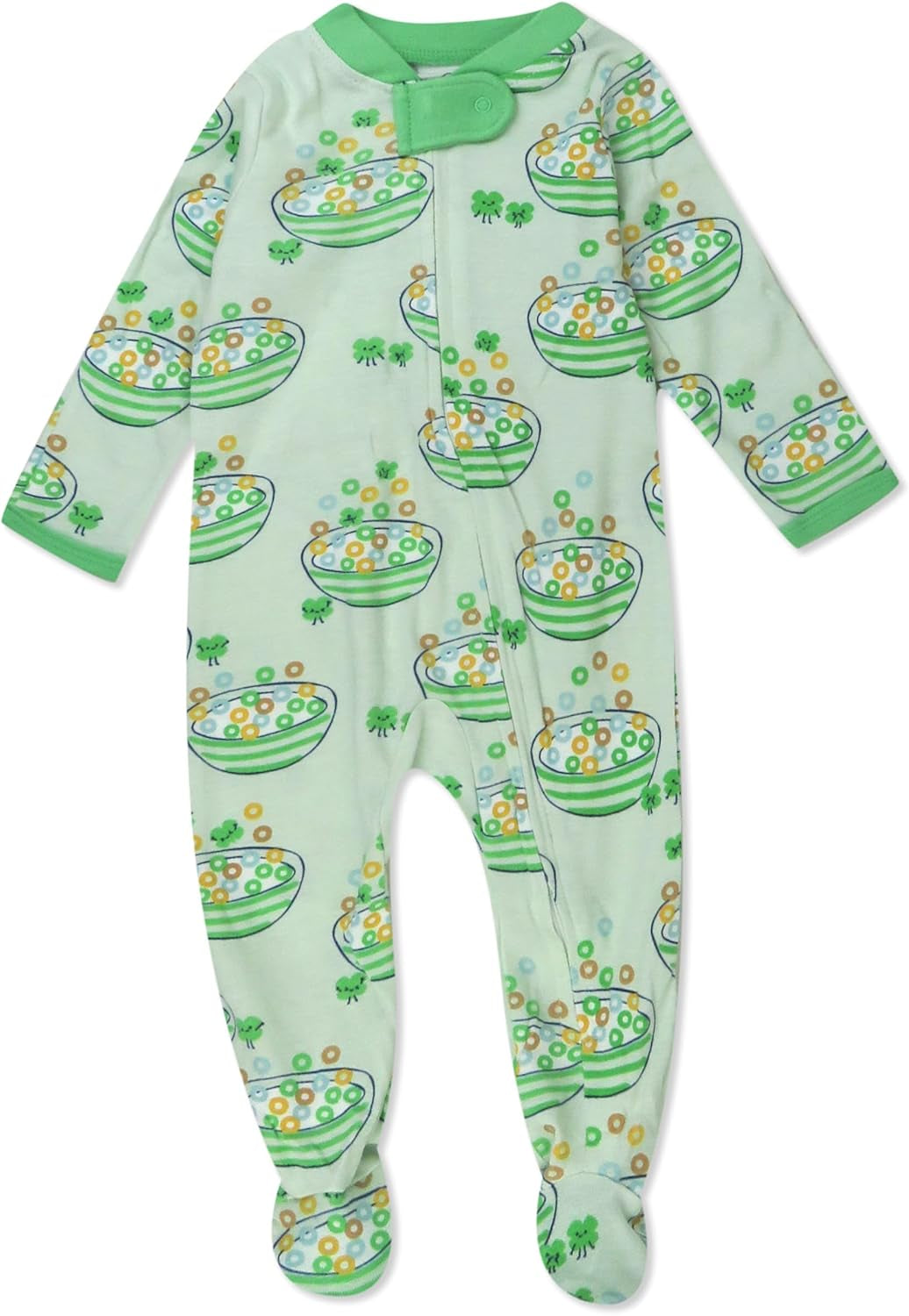 Baby Celebration Sleep & Play Footed One-Piece Pajama Sleeper 100% Organic Cotton