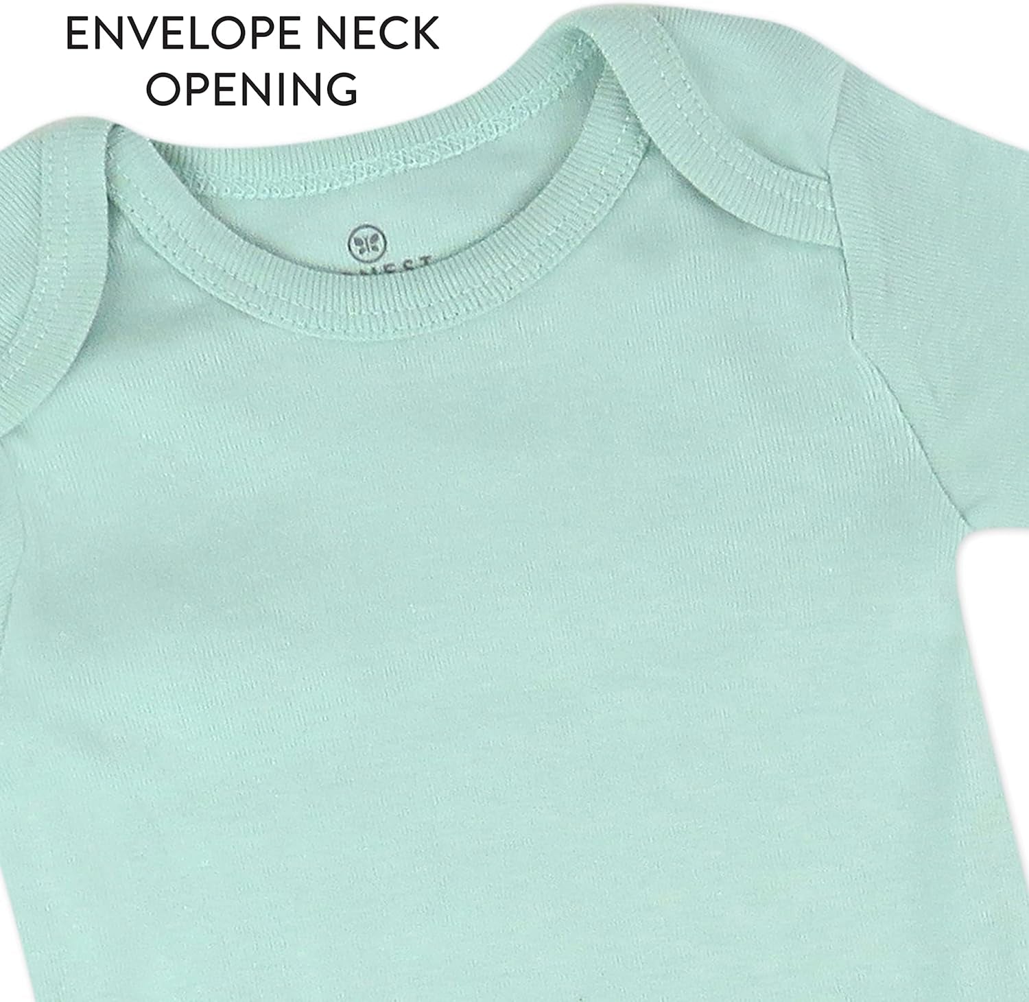 Baby-Girls 5-Pack Short Sleeve Bodysuits One-Piece 100% Organic Cotton for Infant Baby Girls